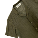 Camisa Sport Linen Olive