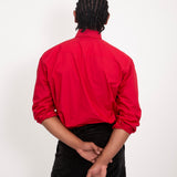 CAMISA OVER COTTON ORGANIC CHERRY