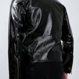 The Vinyl Jacket Black